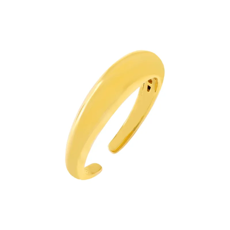 Thin Dome Adjustable Ring sold by Adina Eden's