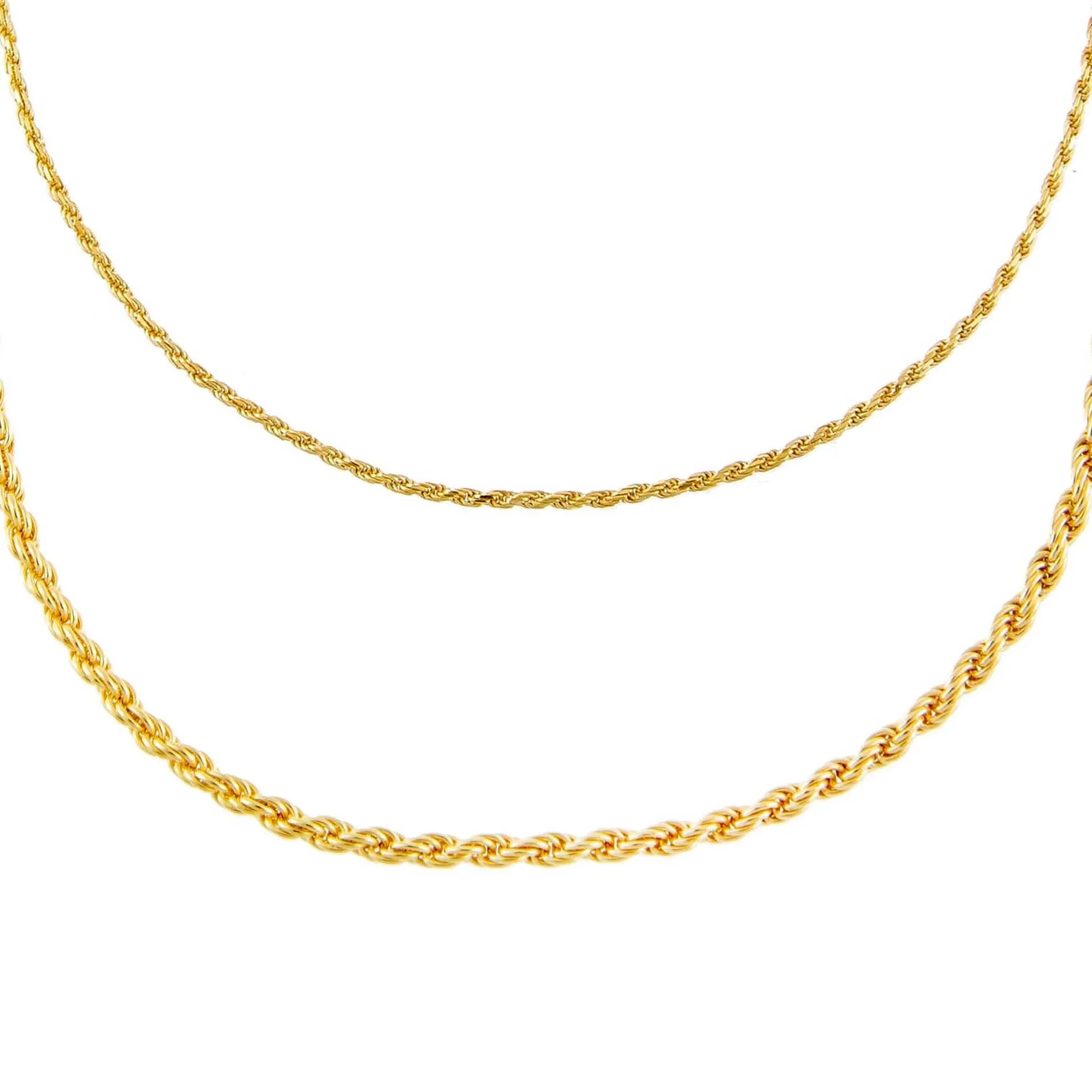 Rope Chain Anklet Combo Set sold by Adina Eden's