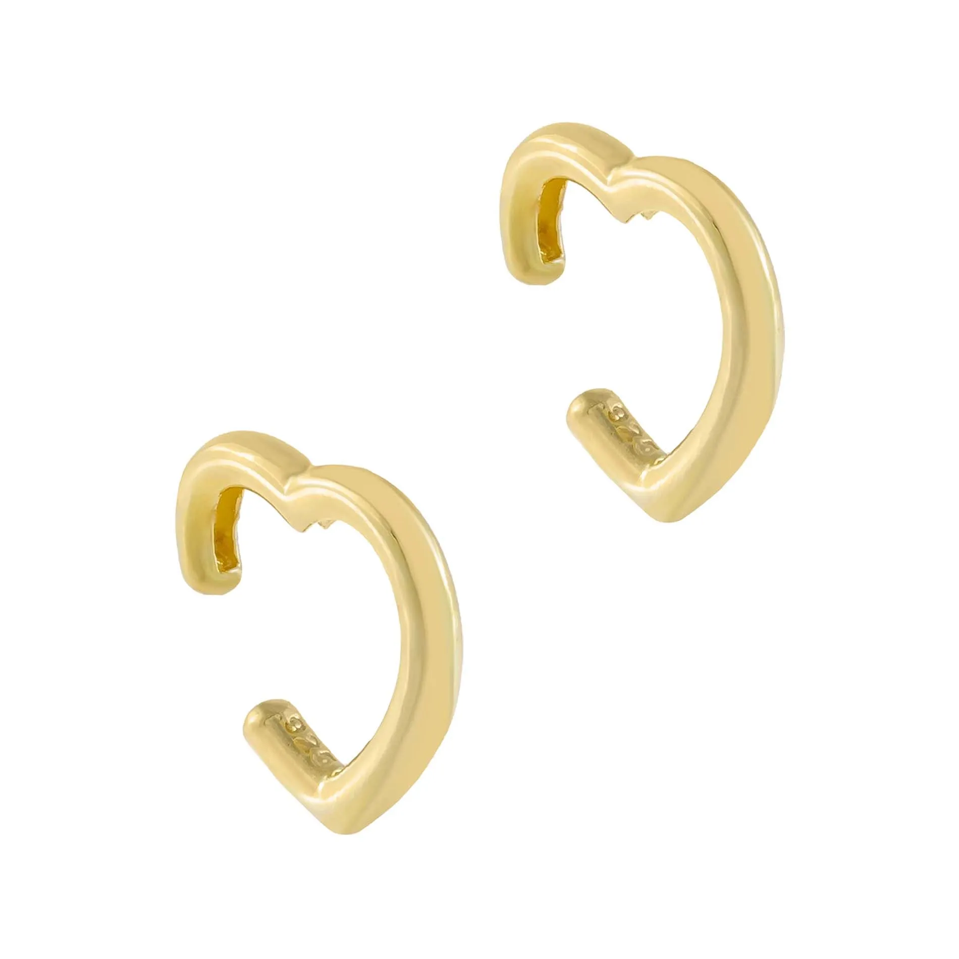 Open Heart Ear Cuff Set sold by Adina Eden's product image thumbnail 3