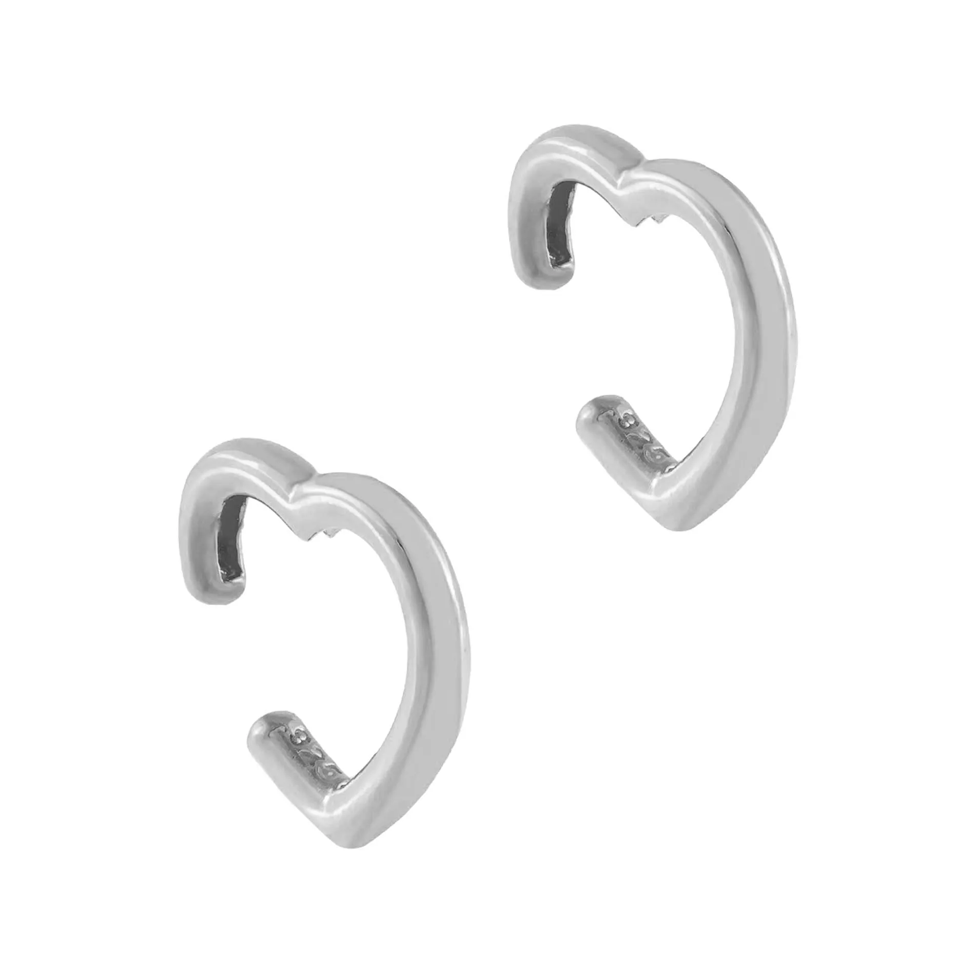 Open Heart Ear Cuff Set sold by Adina Eden's