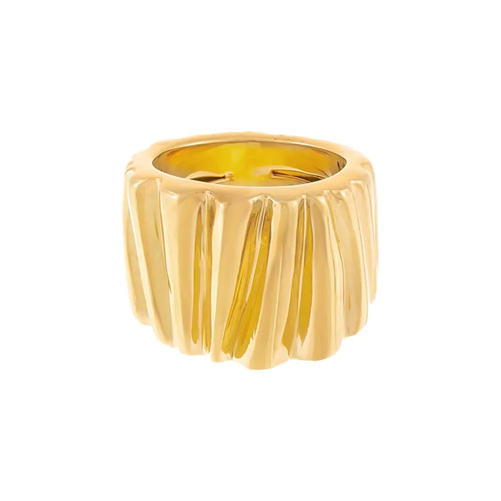 Chunky Textured Ring 14K sold by Adina Eden's product image thumbnail 4