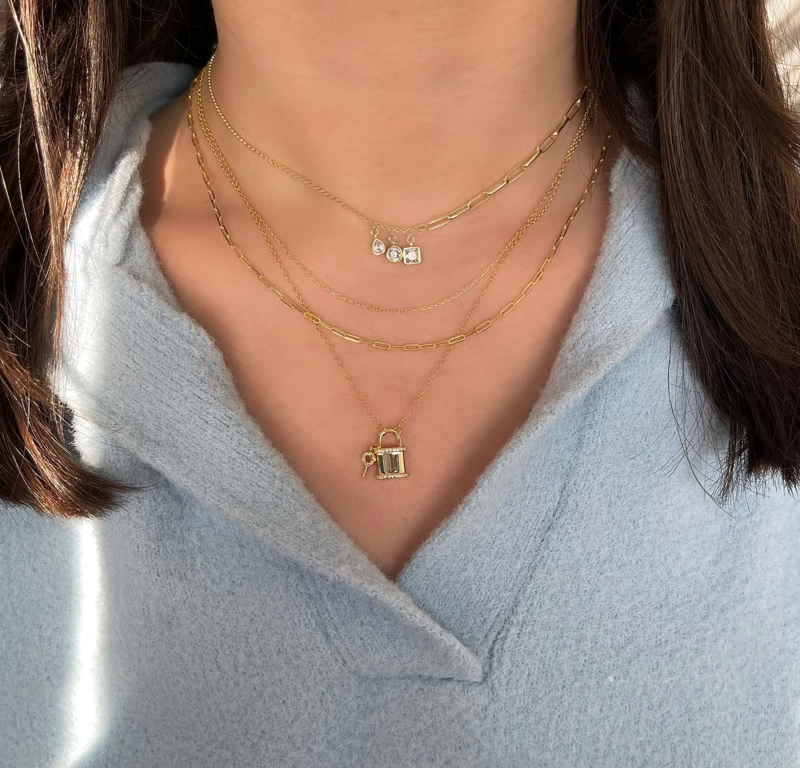 Chain Necklace sold by Adina Eden's product image thumbnail 3