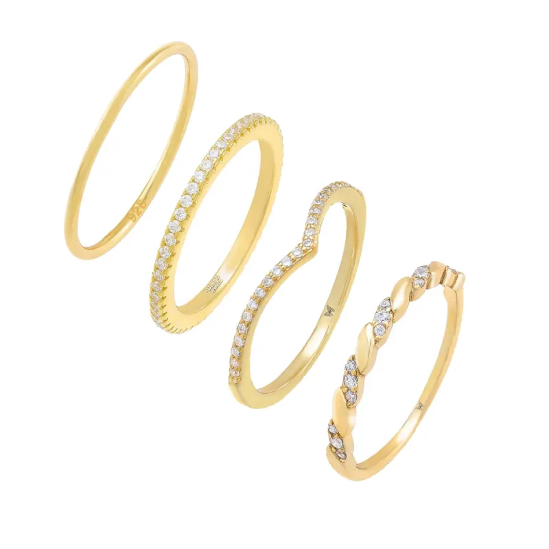 I Want It All Ring Combo Set sold by Adina Eden's