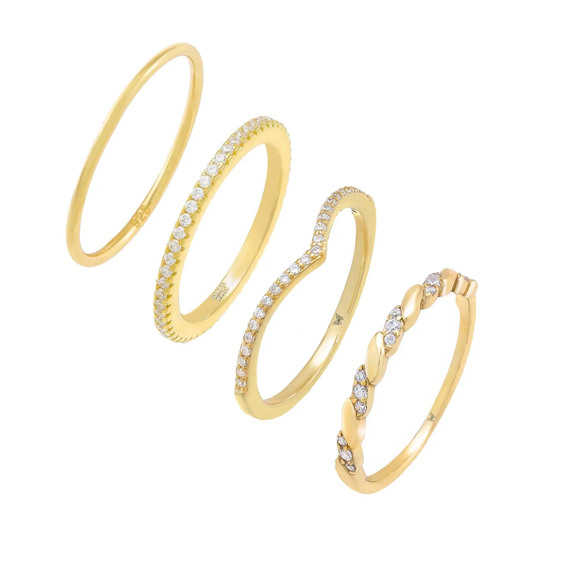 I Want It All Ring Combo Set sold by Adina Eden's