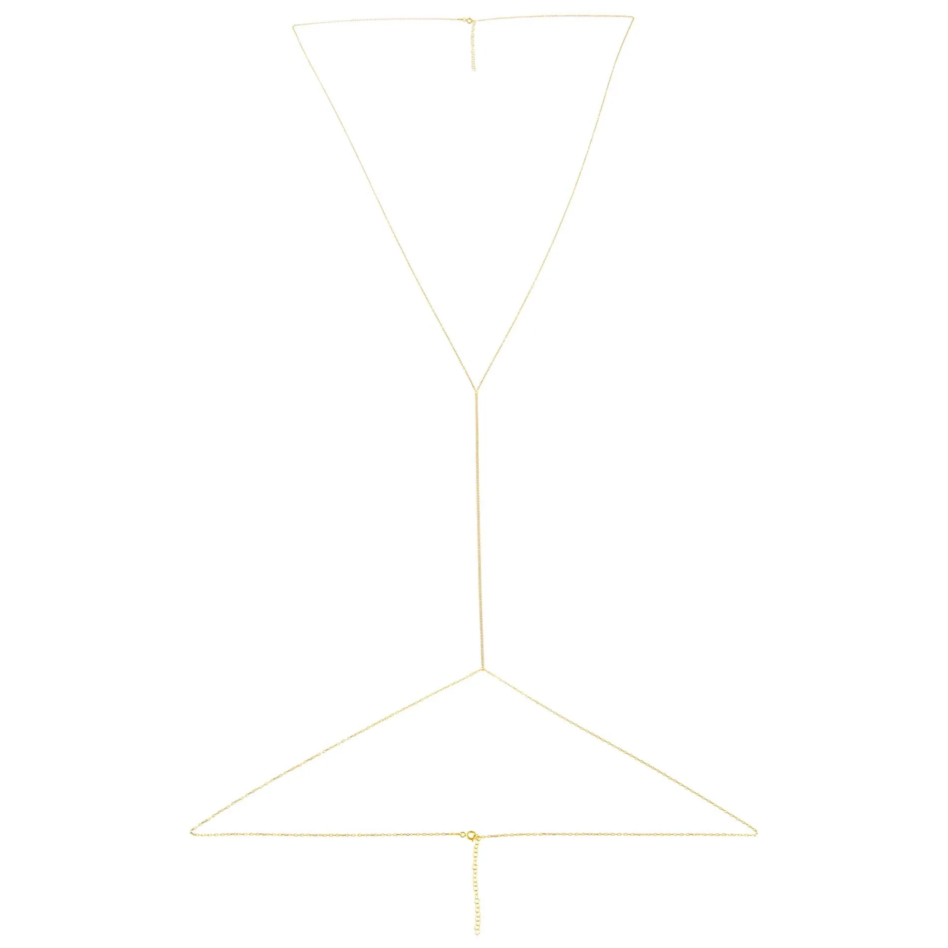 Tennis Body Chain sold by Adina Eden's