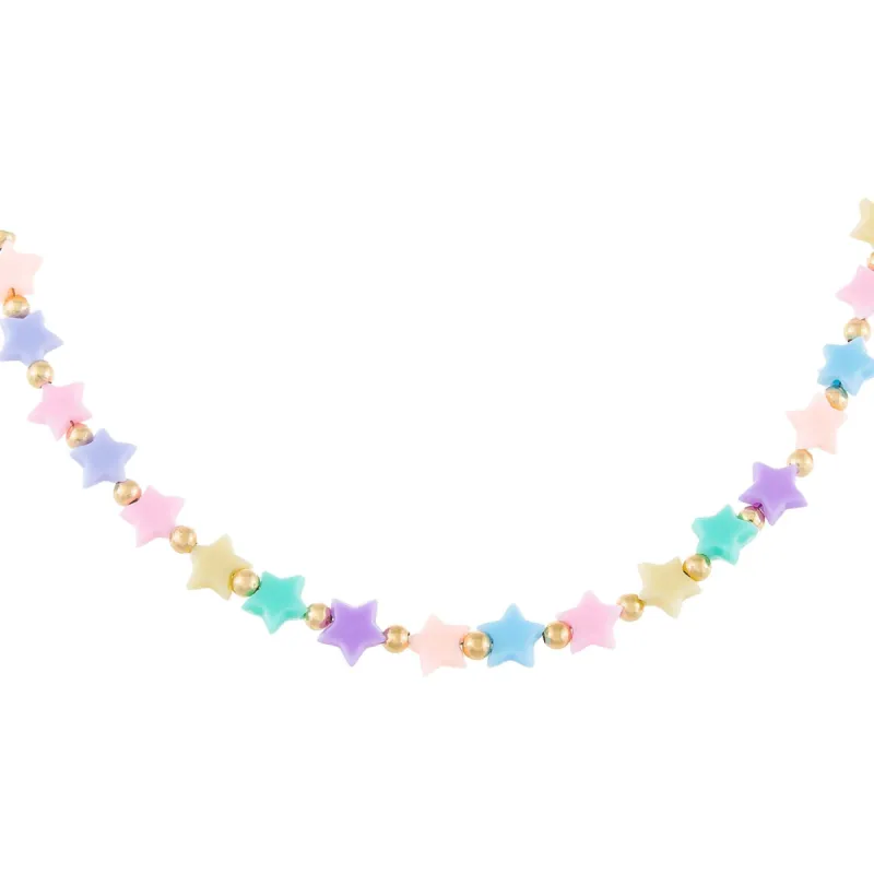 Pastel Star Necklace sold by Adina Eden's