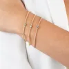 CZ Solitaire Tennis Bracelet sold by Adina Eden's
