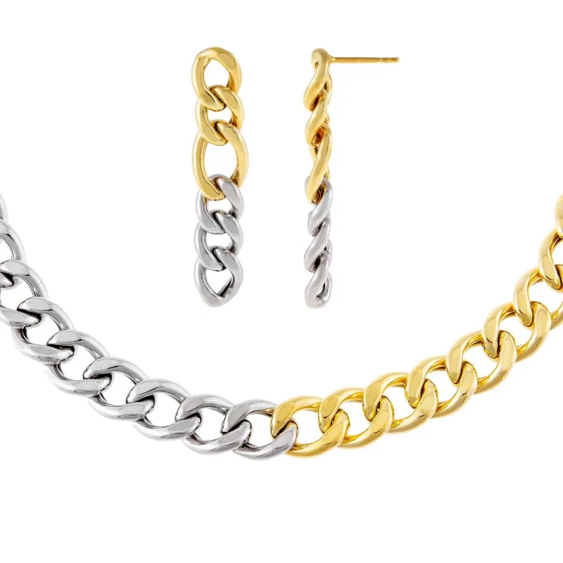 The Chunky Two Tone Combo Set sold by Adina Eden's