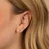 Double Beaded Bar Stud Earring sold by Adina Eden's