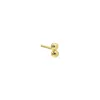 Double Beaded Bar Stud Earring sold by Adina Eden's