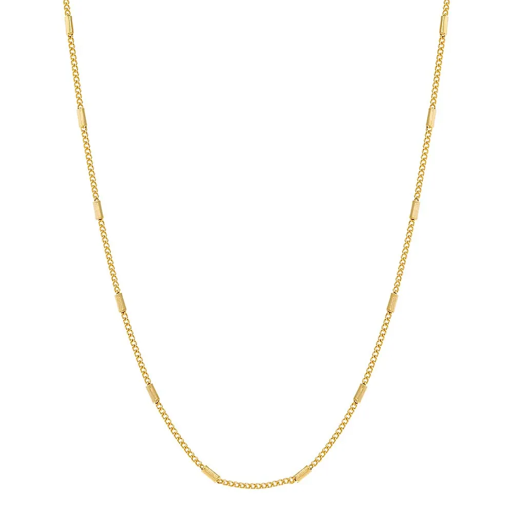 Men's Cylinder Chain Necklace sold by Adina Eden's