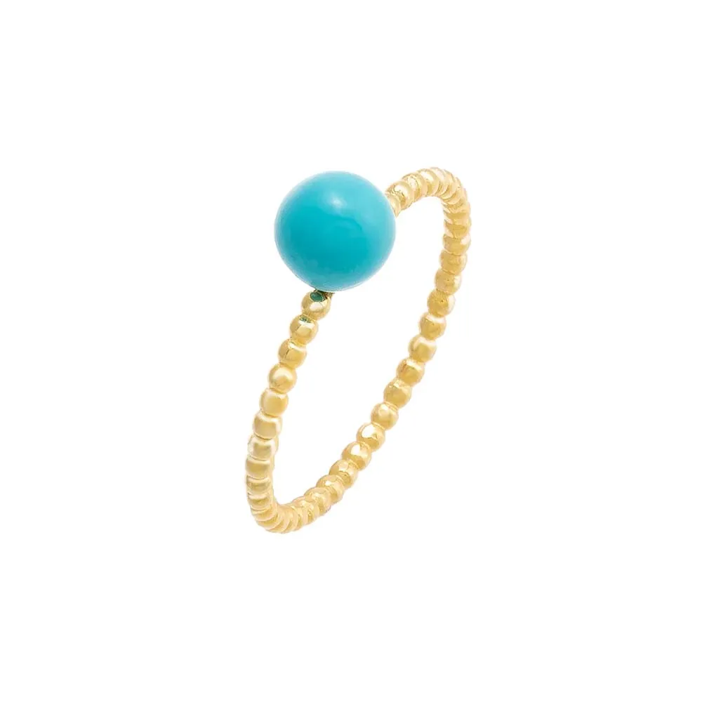 Colored X Pearl Beaded Ring sold by Adina Eden's product image thumbnail 2