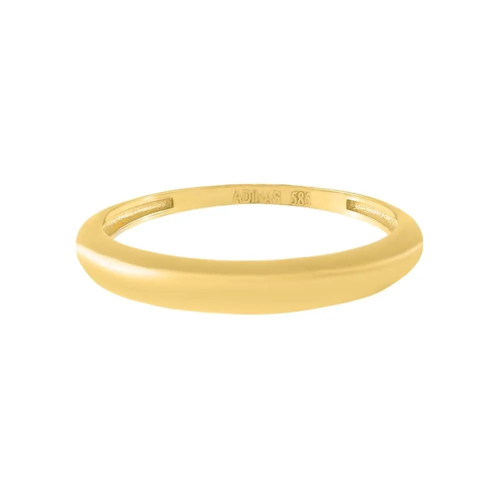 Thin Dome Ring 14K sold by Adina Eden's product image thumbnail 4