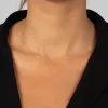 Double Cable Link Chain Necklace 14K sold by Adina Eden's