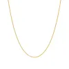 Double Cable Link Chain Necklace 14K sold by Adina Eden's