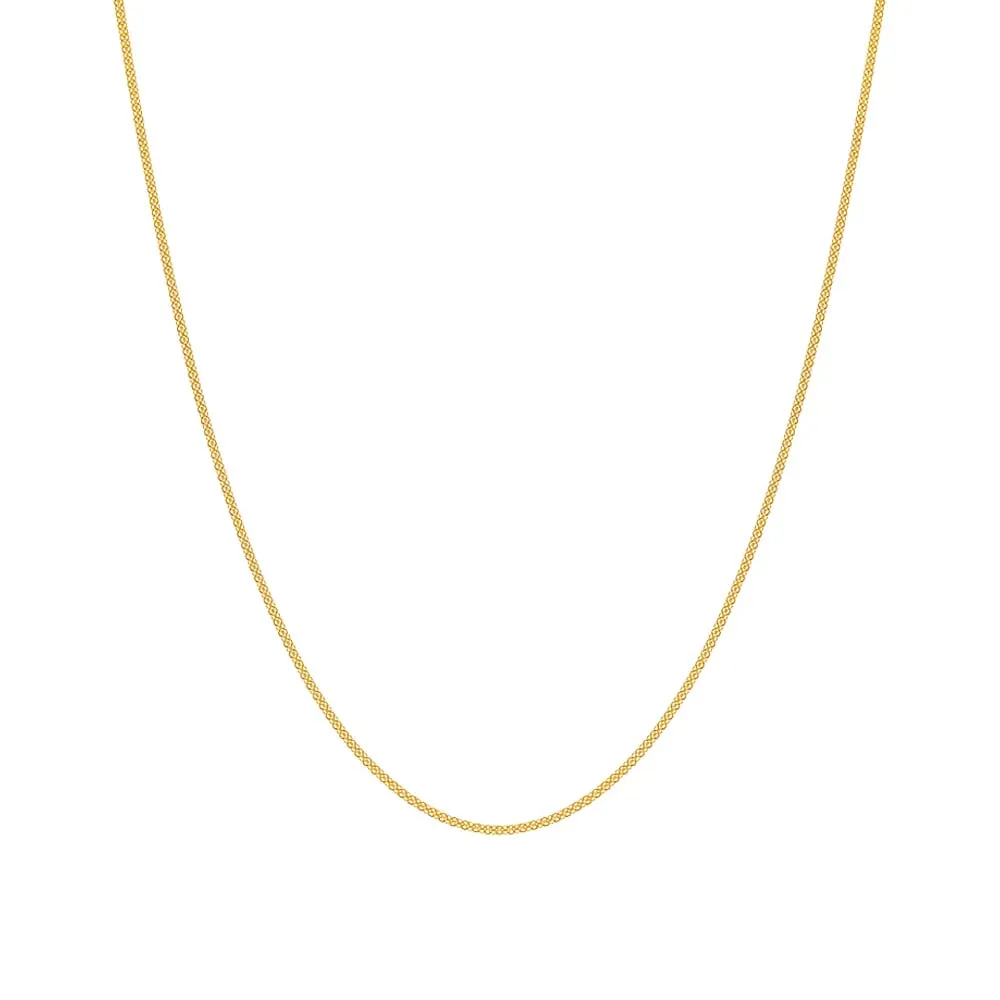 Double Cable Link Chain Necklace 14K sold by Adina Eden's