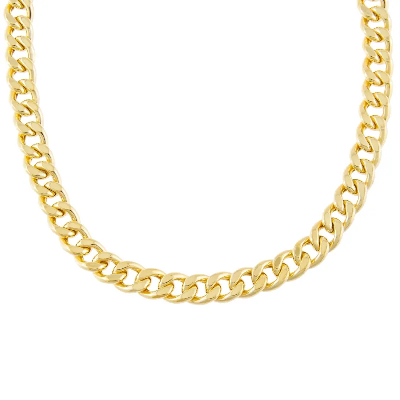 Medium Miami Curb Link Necklace sold by Adina Eden's