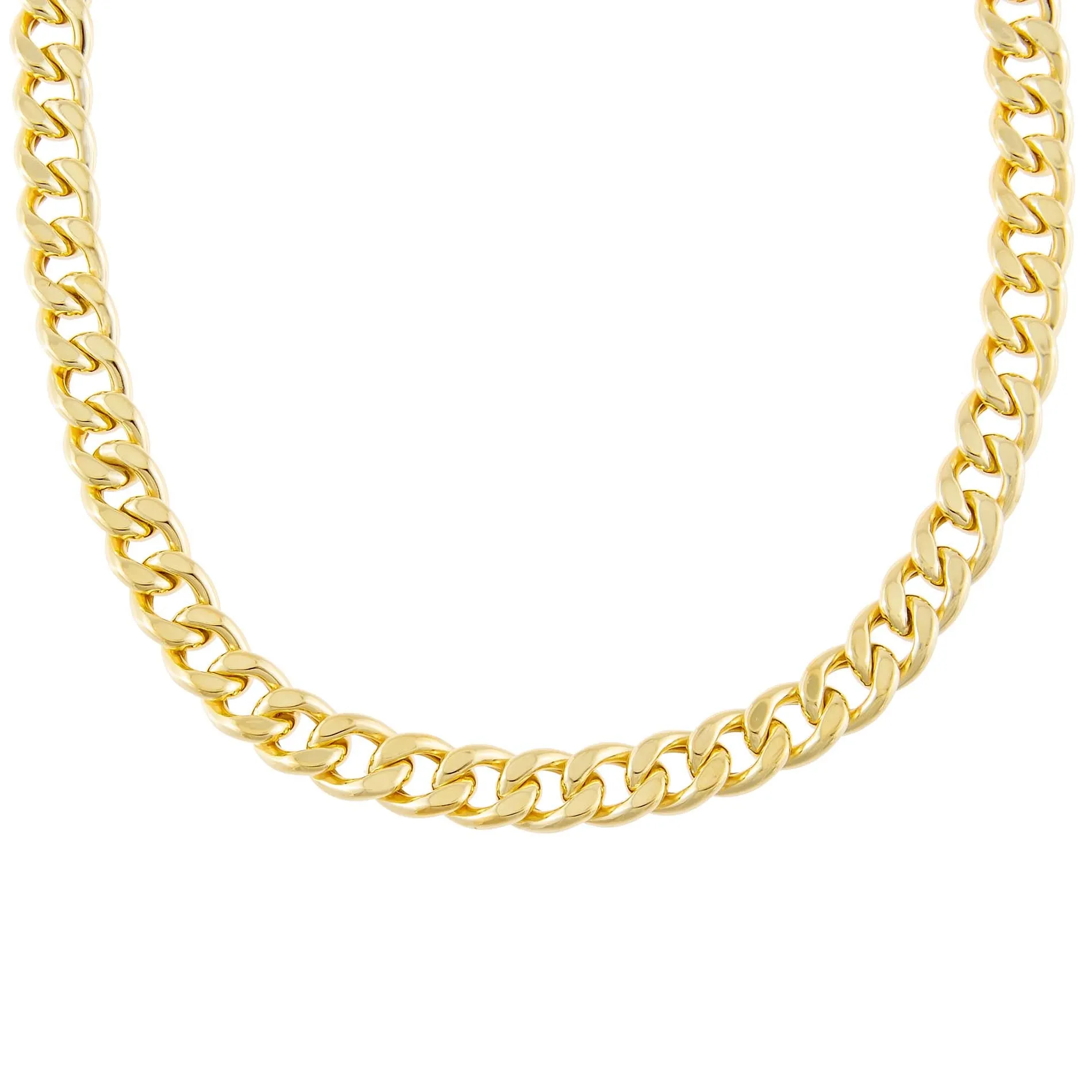 Medium Miami Curb Link Necklace sold by Adina Eden's