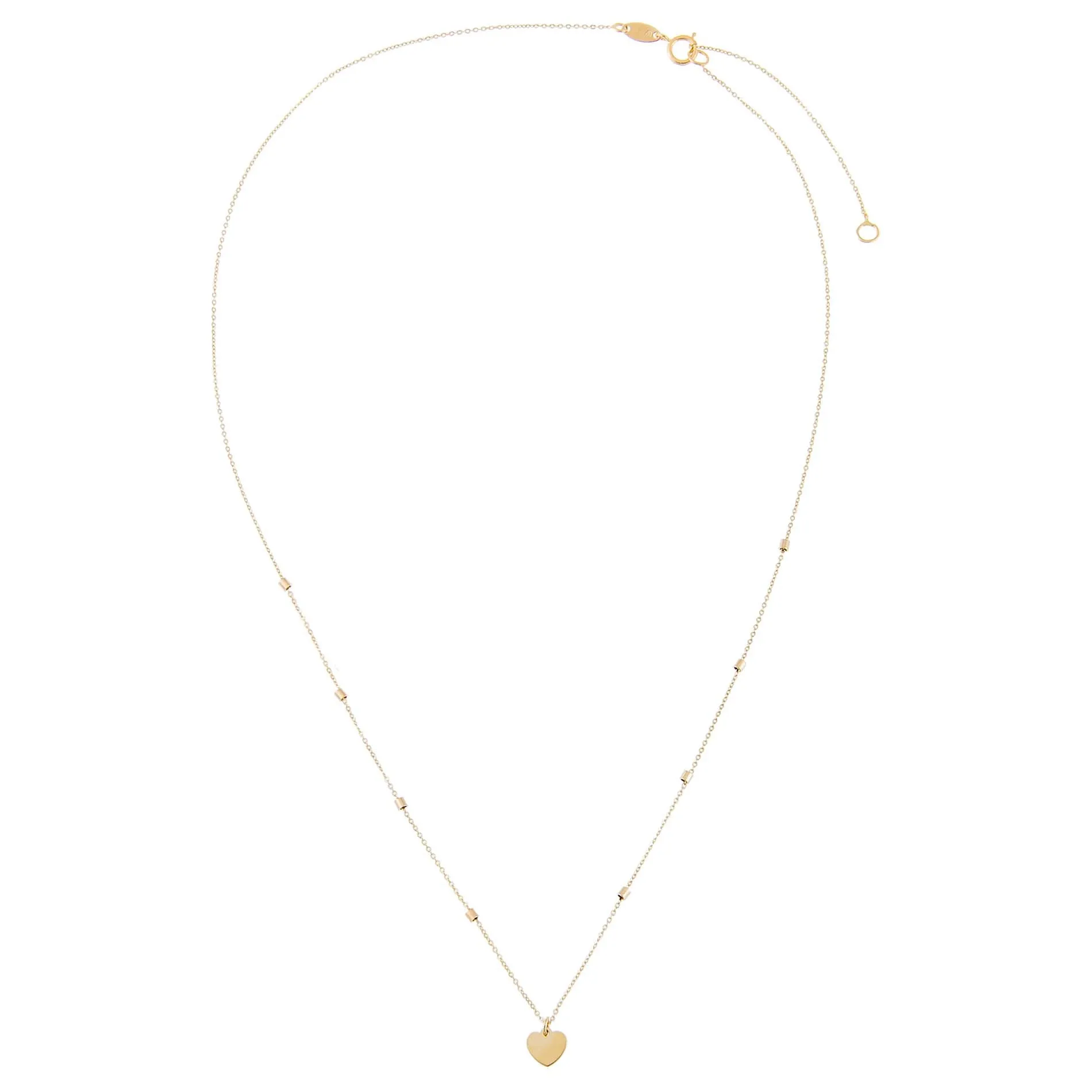 Heart Necklace 14K sold by Adina Eden's product image thumbnail 2