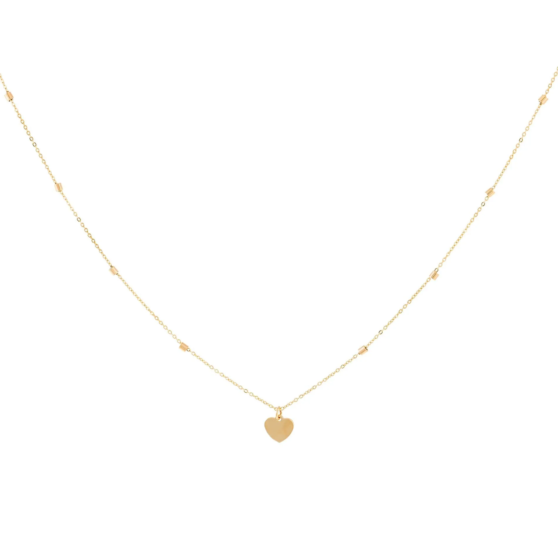 Heart Necklace 14K sold by Adina Eden's