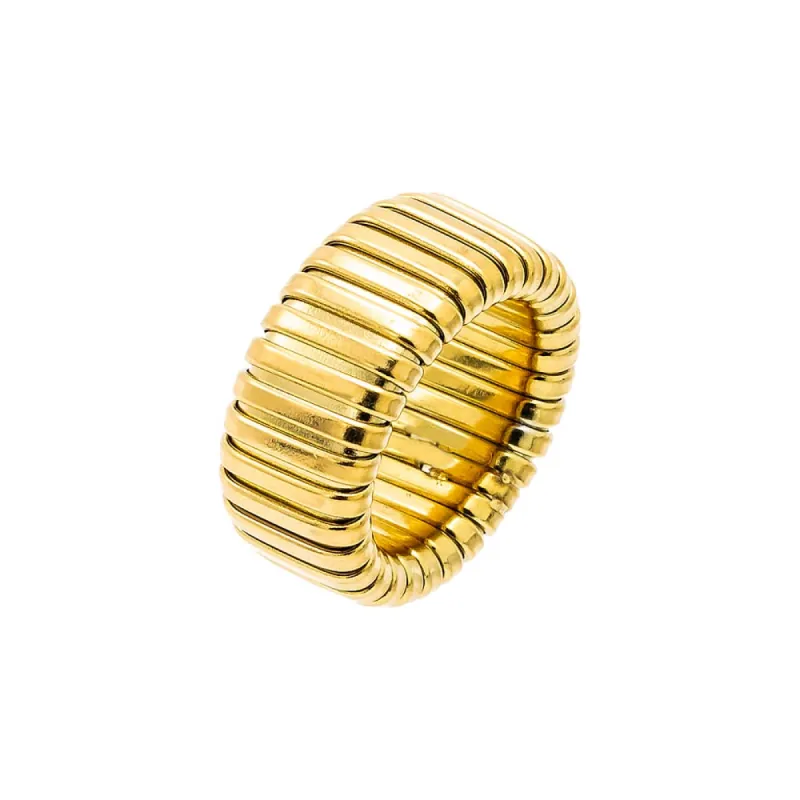Solid Snake Stretch Band Ring sold by Adina Eden's