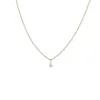 Diamond Teardrop Necklace 14K sold by Adina Eden's