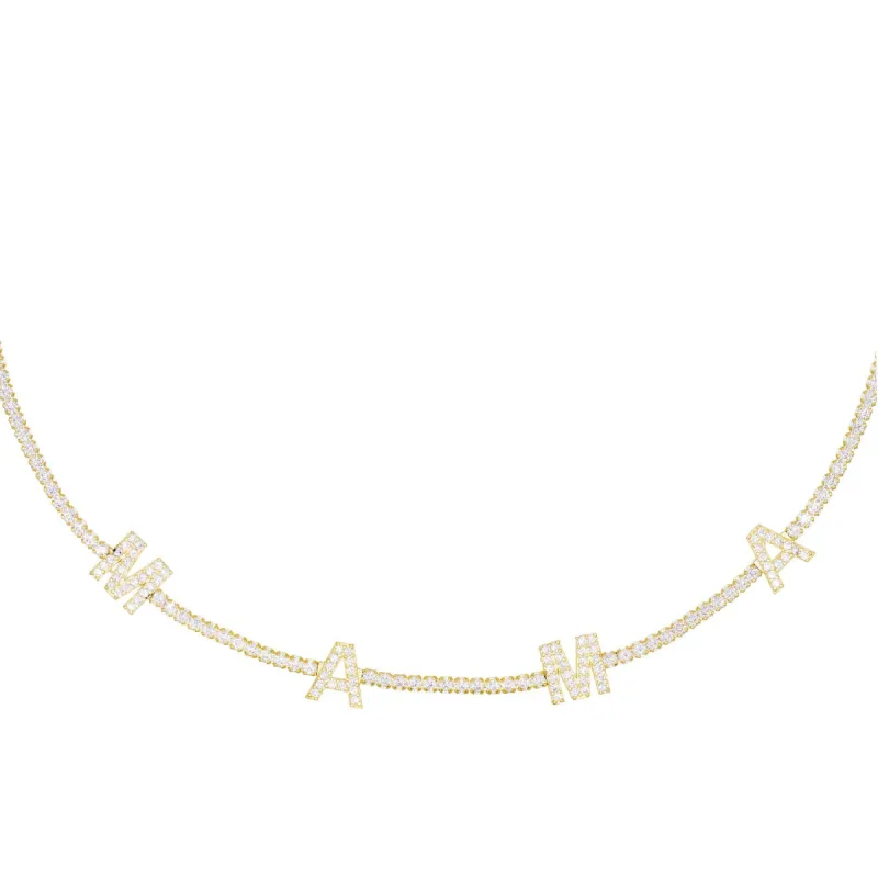 Mama Tennis Choker sold by Adina Eden's