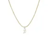 Dangling CZ Tennis Necklace sold by Adina Eden's