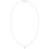 Floating Teardrop Diamond Necklace 18K sold by Adina Eden's