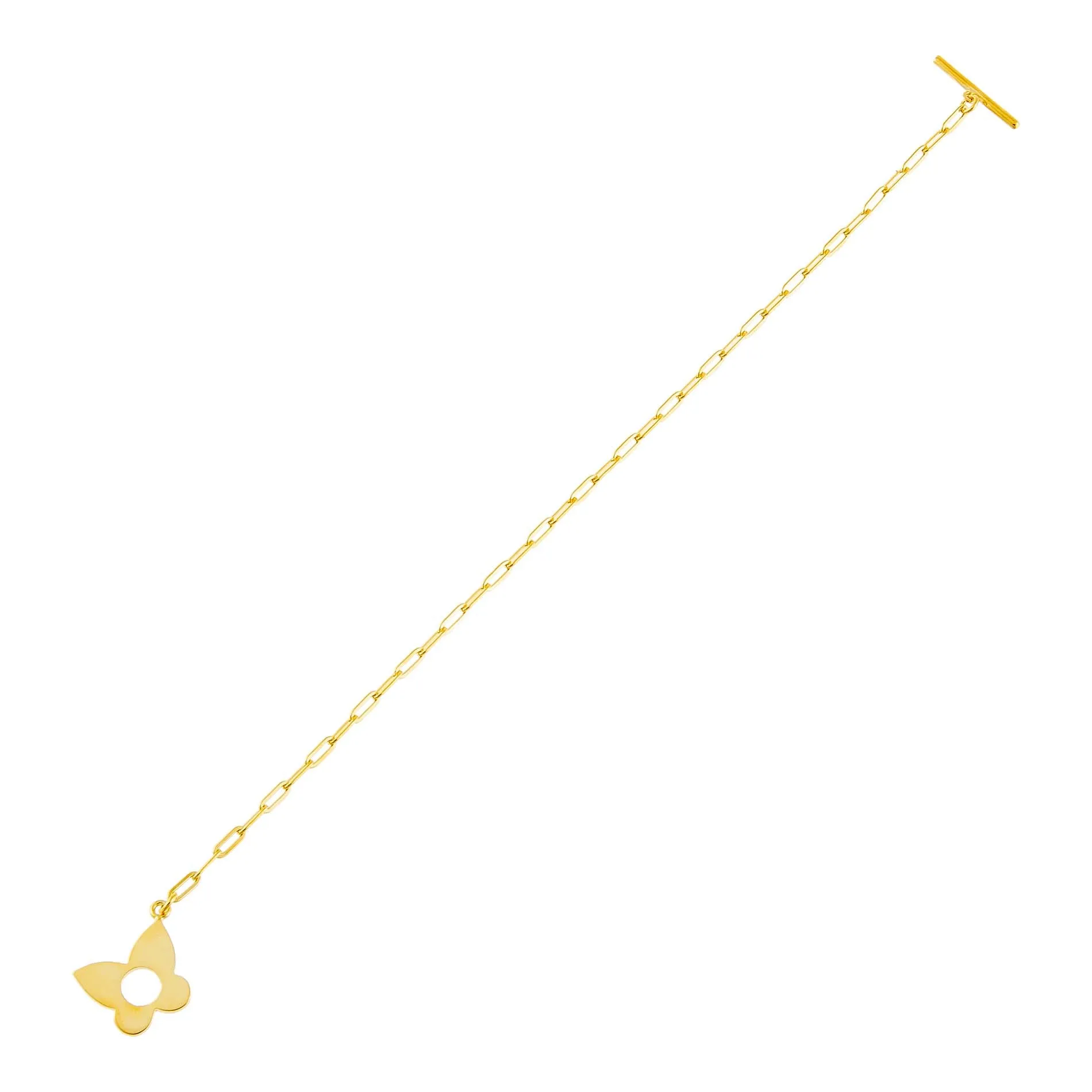 Open Butterfly Link Bracelet sold by Adina Eden's