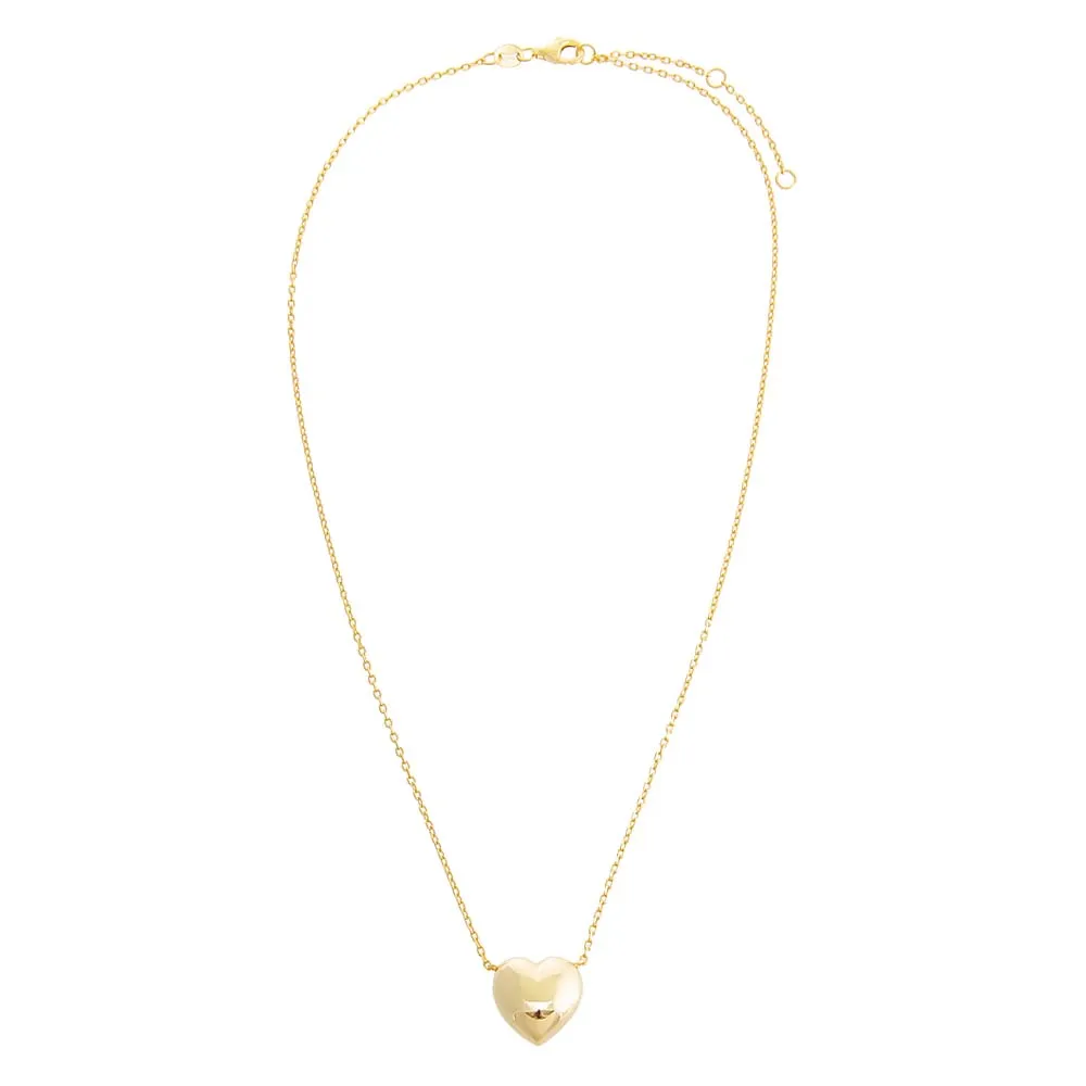 Puffy Heart Necklace sold by Adina Eden's product image thumbnail 4