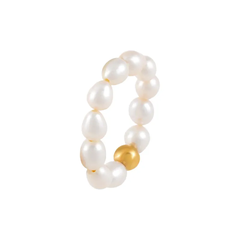 Pearl Ring sold by Adina Eden's