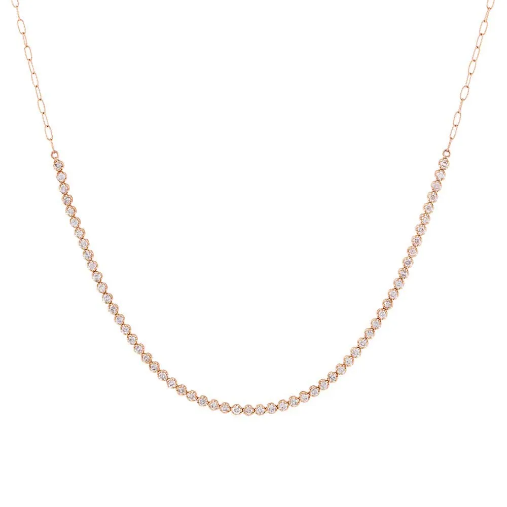 Cupcake Set Diamond Tennis Choker 14K sold by Adina Eden's product image thumbnail 5