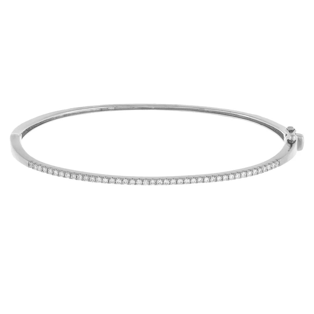 Diamond Bangle 14K sold by Adina Eden's