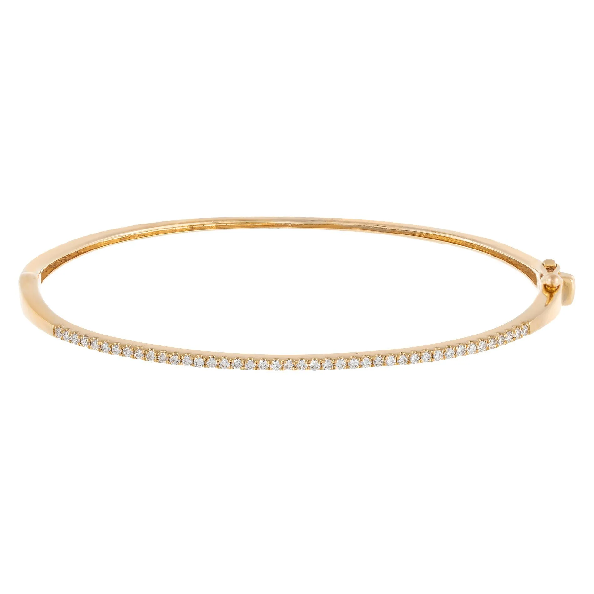 Diamond Bangle 14K sold by Adina Eden's product image thumbnail 4