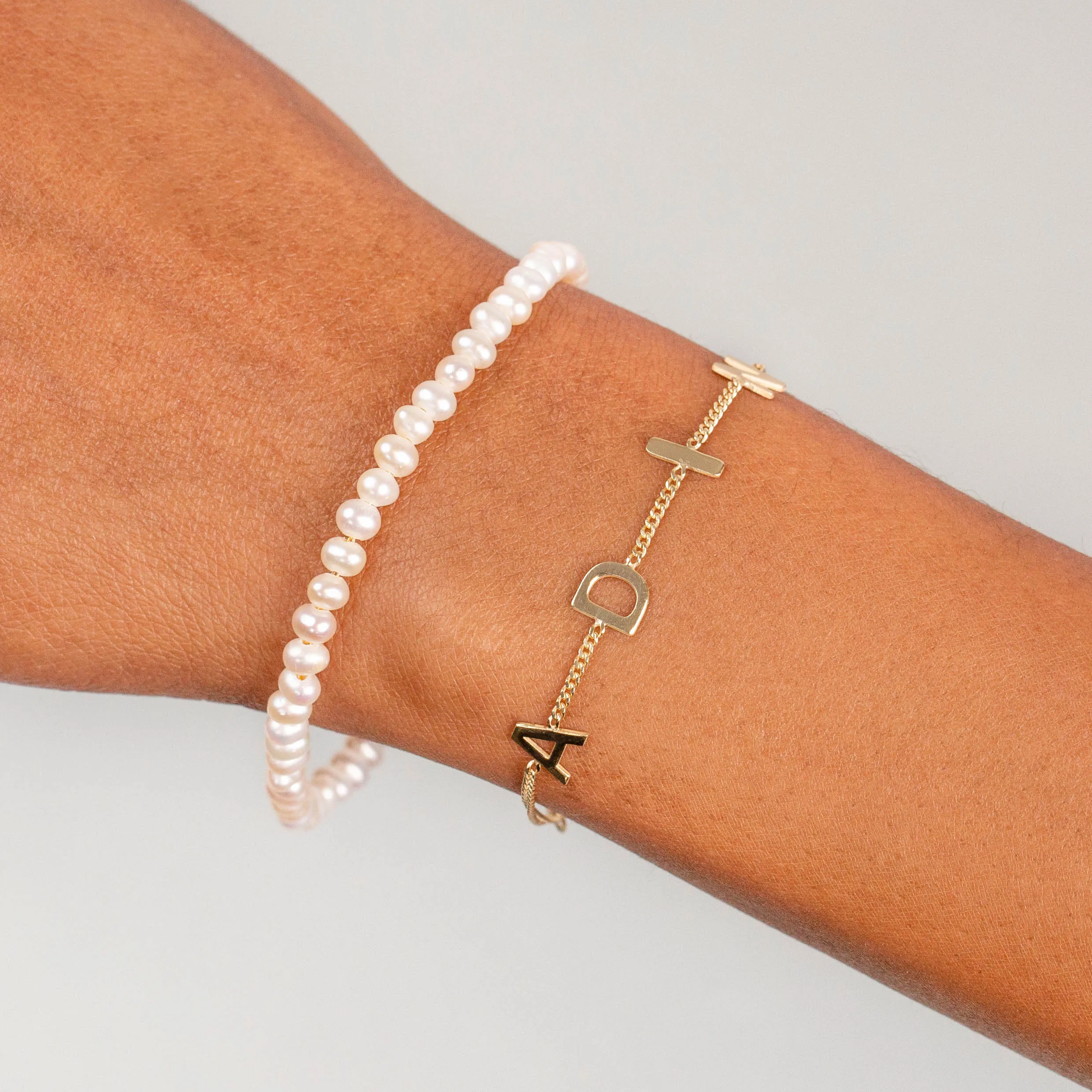 Multi Pearl Bracelet sold by Adina Eden's product image thumbnail 2