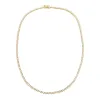 Thin Three Prong Tennis Necklace sold by Adina Eden's
