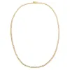 Thin Three Prong Tennis Necklace sold by Adina Eden's