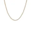 Thin Three Prong Tennis Necklace sold by Adina Eden's