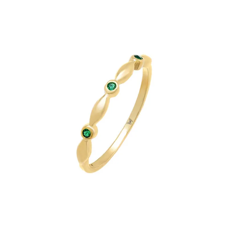 CZ Accented Ring sold by Adina Eden's