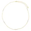 Pearl Cluster Chain Necklace sold by Adina Eden's