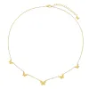 The Adina Eden Five Butterfly Necklace sold by Adina Eden's