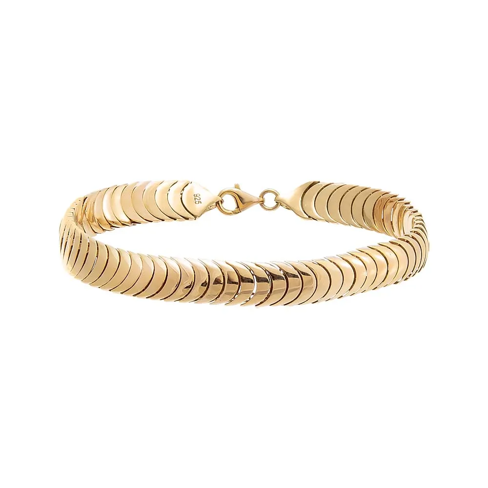 Solid Gold Chain Bracelet 14K sold by Adina Eden's