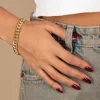Solid Cuban Toggle Bracelet sold by Adina Eden's