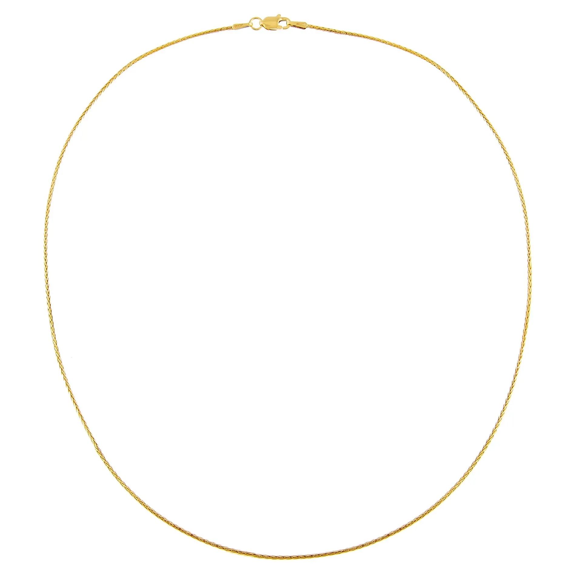 Thin Rope Chain Necklace 14K sold by Adina Eden's