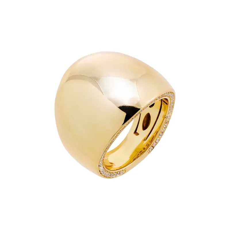 Solid Ultra Dome Chunky Ring sold by Adina Eden's