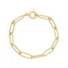 Paperclip Bracelet 14K sold by Adina Eden's