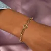 Paperclip Bracelet 14K sold by Adina Eden's