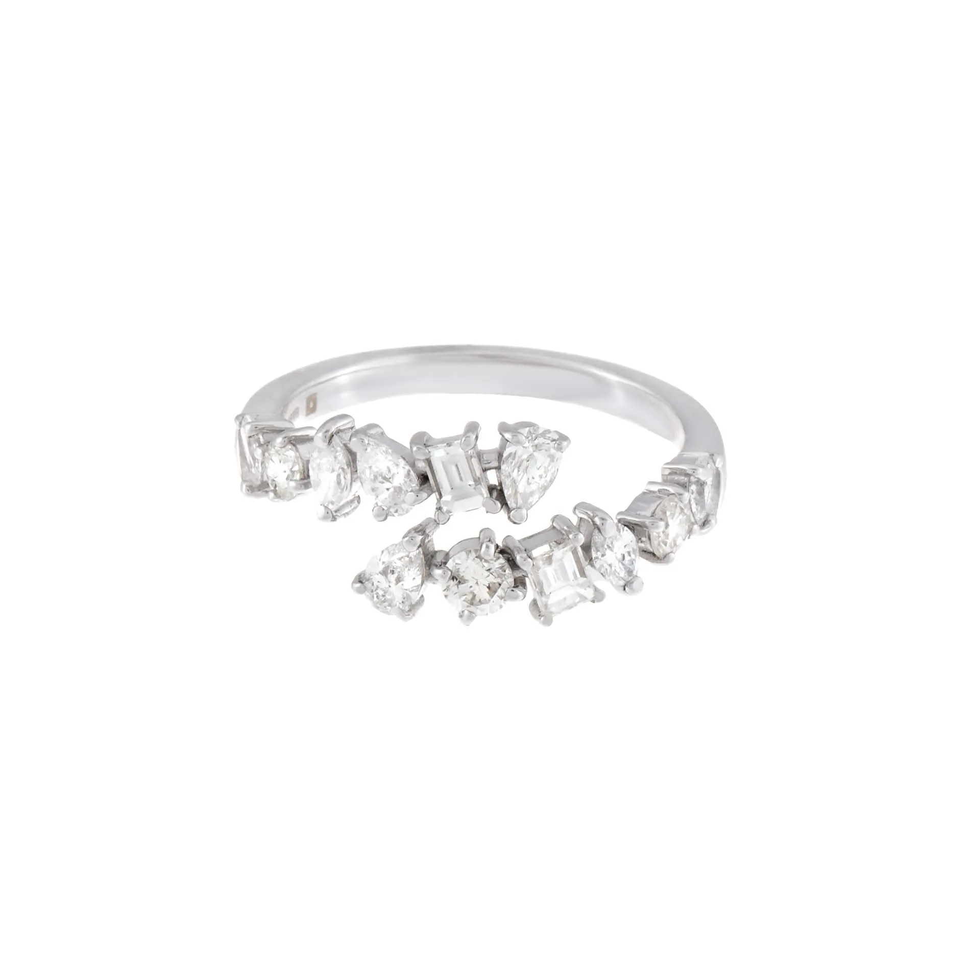 Diamond Multi Shape Ring 14K sold by Adina Eden's product image thumbnail 4