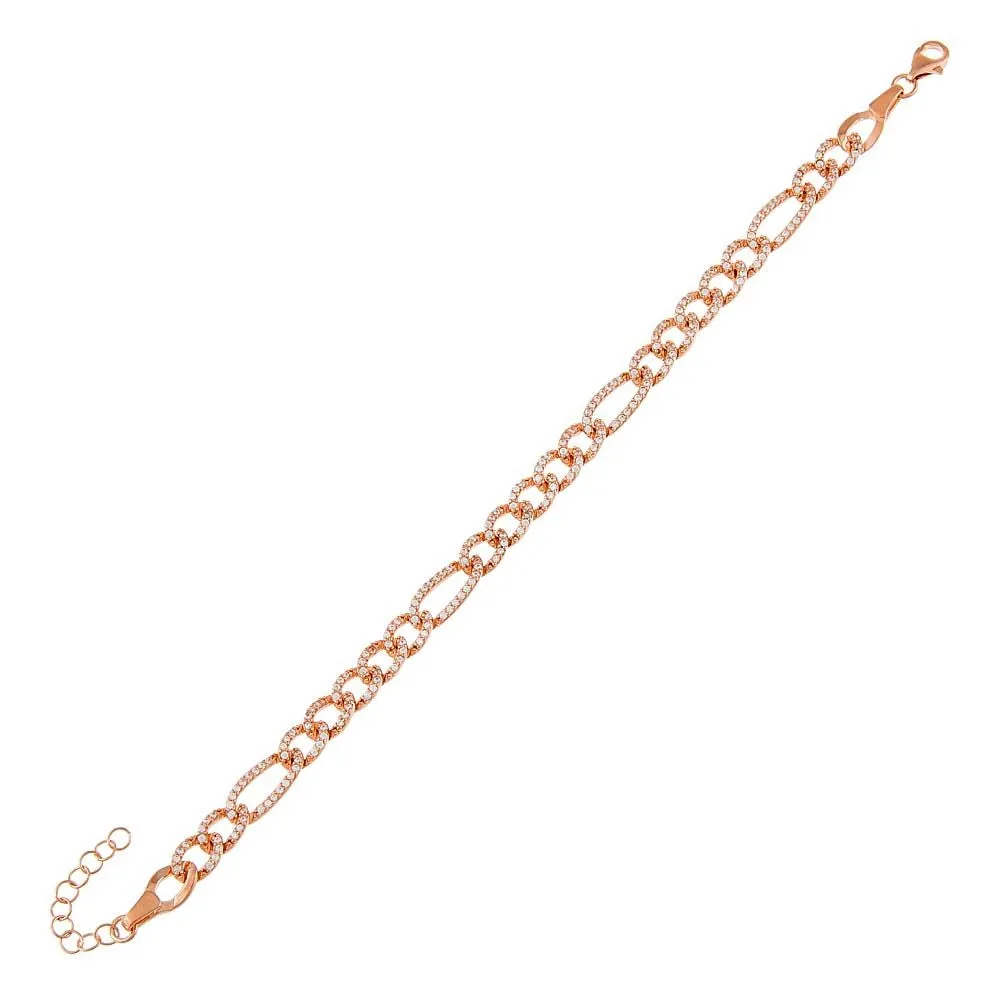 Pavé Figaro Bracelet sold by Adina Eden's product image thumbnail 4